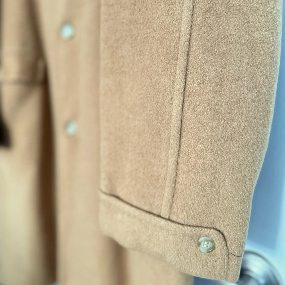Vintage knee length cashmere coat - Picture 7 of 17